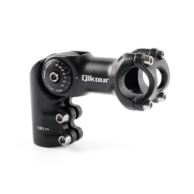 Bike Stem -40°~80° Adjustable Bicycle Stem 95mm Handlebar Riser Extender for Road Bike, Mountain Bike, MTB, BMX, Cycling