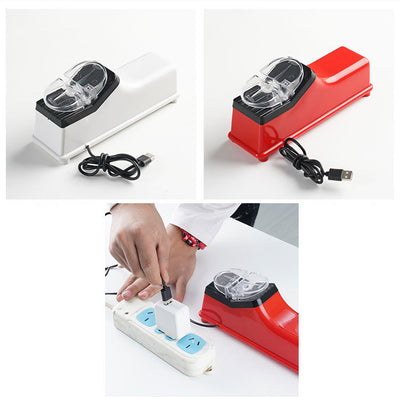Electric Knife Sharpener Automatic Grinding Adjustable for Kitchen Knives Tool Knife Scissor Sharpening Machine