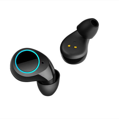 TWS Earbuds Bluetooth 5.0 TWS Earphones with Charging Case, True Wireless Stereo Earbuds Headphones Built-in Microphones Headset Mini Touch Control Earbuds
