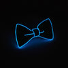 LED Bow Tie Adjustable Neon Light Up Bow Tie, Novelty Party Favor LED Tie Glowing Luminous Tie