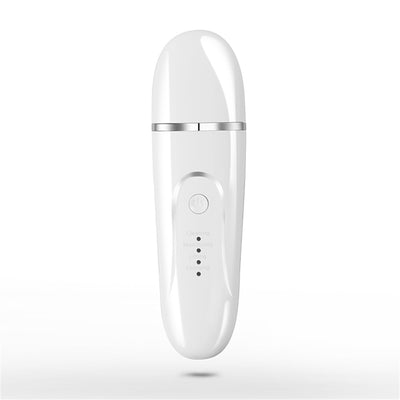 Facial Skin Scrubber Blackhead Remover, Ultrasonic Pore Cleansing Acne Spatula, USB Rechargeable Comedone Extractor Facial Exfoliation Lifting Tool
