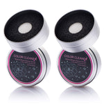 Color Removal Sponge Kit, Dry Quick Cleaner Sponge for Makeup Brushes, Perfect for Wet Eyeshadow Application