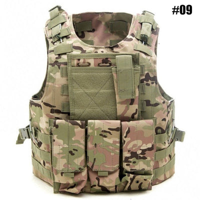 Hunting Tactical Vest Adjustable Army Military Assault Combat Vest