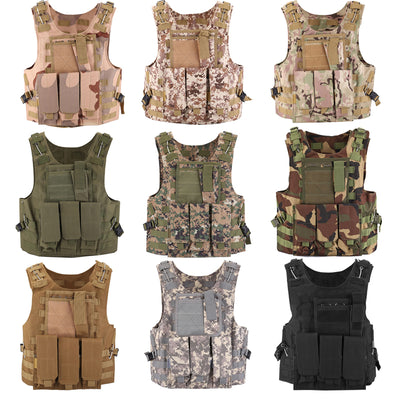 Hunting Tactical Vest Adjustable Army Military Assault Combat Vest